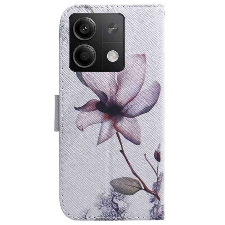 For Xiaomi Redmi Note 13 5G / Note 13 5G (China) Phone Case Wallet Cover with Pattern Print