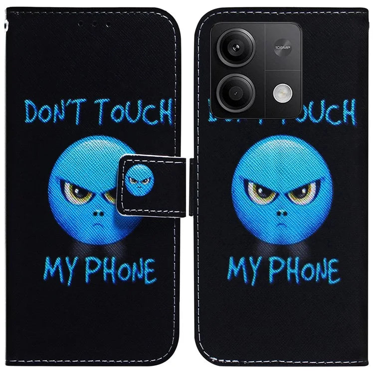 For Xiaomi Redmi Note 13 5G / Note 13 5G (China) Phone Case Wallet Cover with Pattern Print