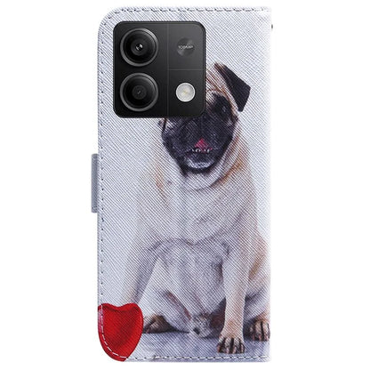 For Xiaomi Redmi Note 13 5G / Note 13 5G (China) Phone Case Wallet Cover with Pattern Print