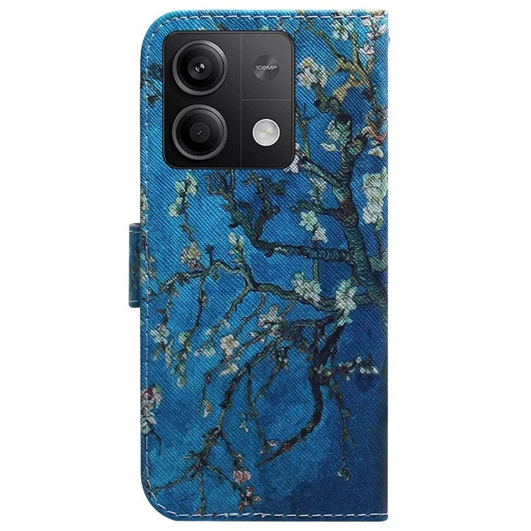 For Xiaomi Redmi Note 13 5G / Note 13 5G (China) Phone Case Wallet Cover with Pattern Print