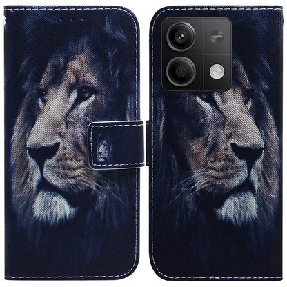 For Xiaomi Redmi Note 13 5G / Note 13 5G (China) Phone Case Wallet Cover with Pattern Print