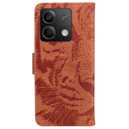 For Xiaomi Redmi Note 13 5G /  Note 13 5G (China) Leather Wallet Case Tiger Pattern Cover