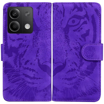For Xiaomi Redmi Note 13 5G /  Note 13 5G (China) Leather Wallet Case Tiger Pattern Cover