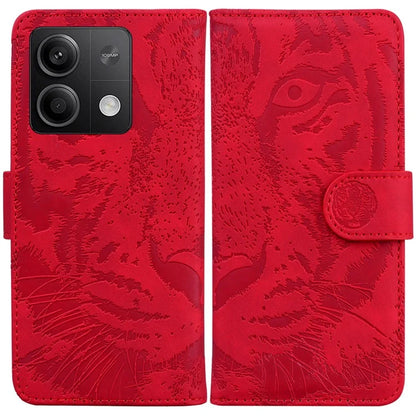 For Xiaomi Redmi Note 13 5G /  Note 13 5G (China) Leather Wallet Case Tiger Pattern Cover
