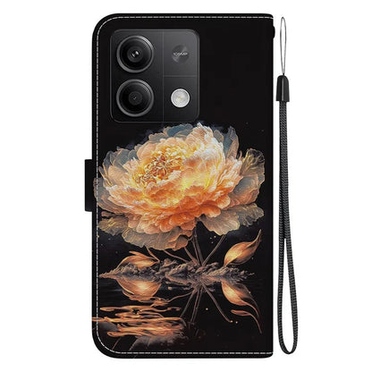 For Xiaomi Redmi Note 13 5G (China) / Note 13 5G Leather Case Pattern Printing Wallet Cover