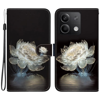 For Xiaomi Redmi Note 13 5G (China) / Note 13 5G Leather Case Pattern Printing Wallet Cover