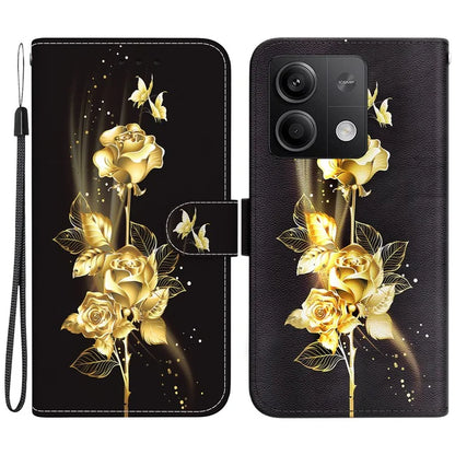 For Xiaomi Redmi Note 13 5G (China) / Note 13 5G Leather Case Pattern Printing Wallet Cover
