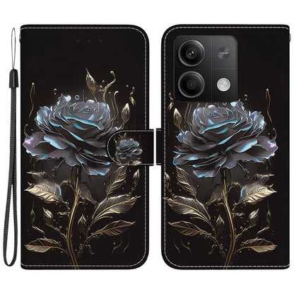 For Xiaomi Redmi Note 13 5G (China) / Note 13 5G Leather Case Pattern Printing Wallet Cover