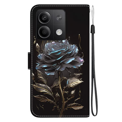 For Xiaomi Redmi Note 13 5G (China) / Note 13 5G Leather Case Pattern Printing Wallet Cover