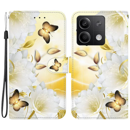 For Xiaomi Redmi Note 13 5G (China) / Note 13 5G Leather Case Pattern Printing Wallet Cover