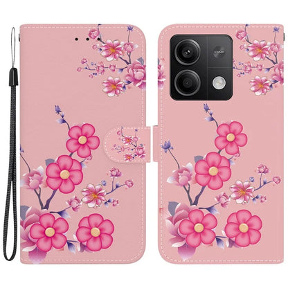 For Xiaomi Redmi Note 13 5G (China) / Note 13 5G Leather Case Pattern Printing Wallet Cover