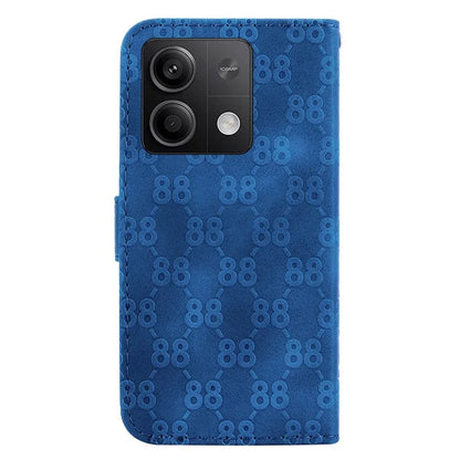 For Xiaomi Redmi Note 13 5G / Note 13 5G (China) Leather Case Double 8-Shape Phone Cover