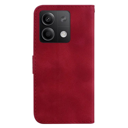 For Xiaomi Redmi Note 13 5G / Note 13 5G (China) Case Stand Wallet Leather Cover 7-Shape Pattern