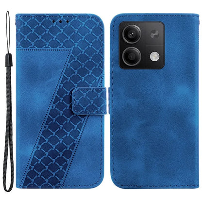 For Xiaomi Redmi Note 13 5G / Note 13 5G (China) Case Stand Wallet Leather Cover 7-Shape Pattern