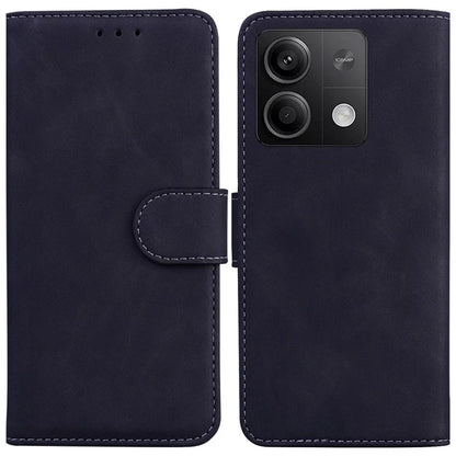 For Xiaomi Redmi Note 13 5G / Note 13 5G (China) Leather Case Solid Color Wallet Flip Cover