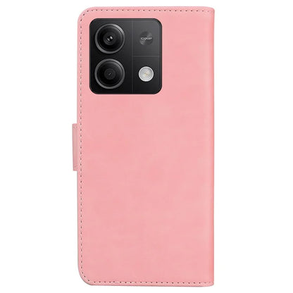 For Xiaomi Redmi Note 13 5G / Note 13 5G (China) Leather Case Solid Color Wallet Flip Cover