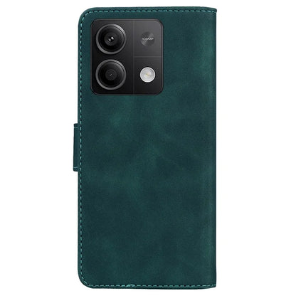 For Xiaomi Redmi Note 13 5G / Note 13 5G (China) Leather Case Solid Color Wallet Flip Cover