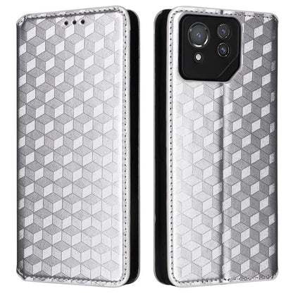 For Asus ROG Phone 8 Pro 5G / 8 5G Wallet Case Leather Magnetic Auto Closing Imprint Cover