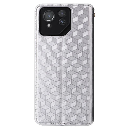 For Asus ROG Phone 8 Pro 5G / 8 5G Wallet Case Leather Magnetic Auto Closing Imprint Cover