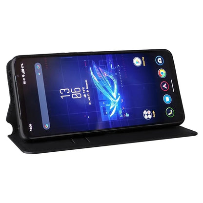 For Asus ROG Phone 8 Pro 5G / 8 5G Wallet Case Leather Magnetic Auto Closing Imprint Cover