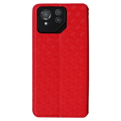 For Asus ROG Phone 8 Pro 5G / 8 5G Wallet Case Leather Magnetic Auto Closing Imprint Cover