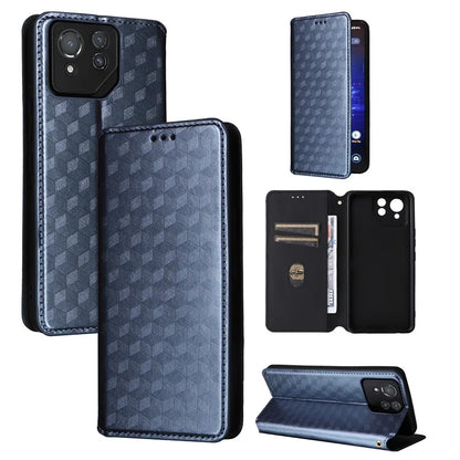 For Asus ROG Phone 8 Pro 5G / 8 5G Wallet Case Leather Magnetic Auto Closing Imprint Cover