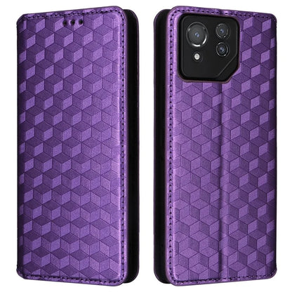 For Asus ROG Phone 8 Pro 5G / 8 5G Wallet Case Leather Magnetic Auto Closing Imprint Cover