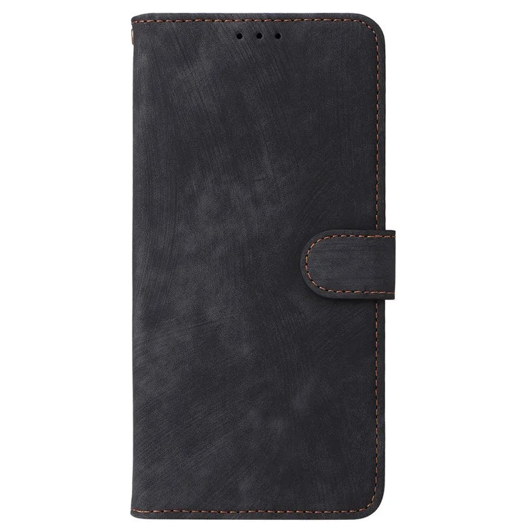 For Xiaomi Redmi 13C 5G / Redmi 13R 5G / Poco M6 5G Case RFID Blocking Leather Phone Shell with Wrist Strap