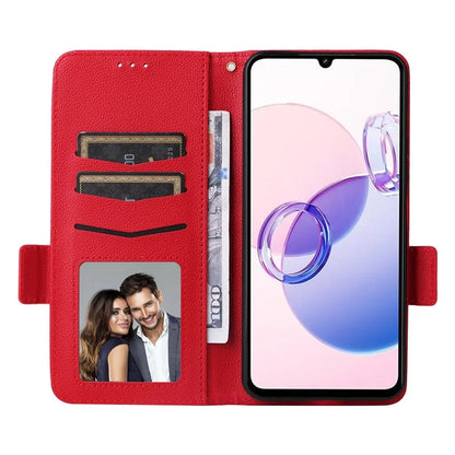 For Xiaomi Redmi 13C 5G / Redmi 13R 5G / Poco M6 5G Case with Wrist Strap Leather Cell Phone Cover