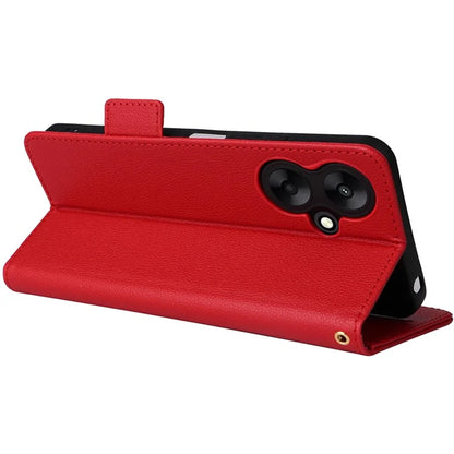 For Xiaomi Redmi 13C 5G / Redmi 13R 5G / Poco M6 5G Case with Wrist Strap Leather Cell Phone Cover