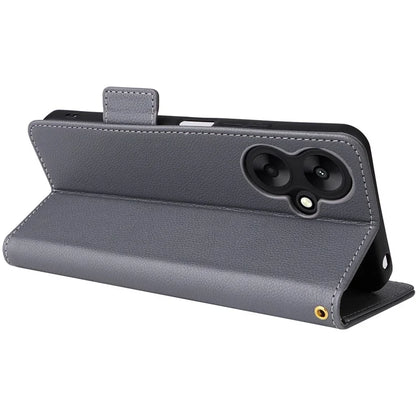 For Xiaomi Redmi 13C 5G / Redmi 13R 5G / Poco M6 5G Case with Wrist Strap Leather Cell Phone Cover