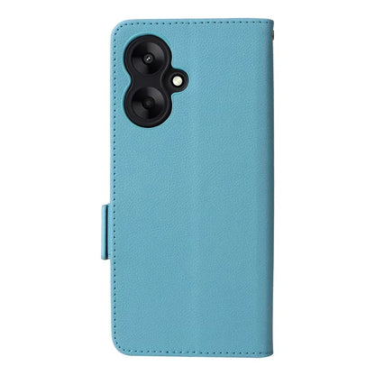 For Xiaomi Redmi 13C 5G / Redmi 13R 5G / Poco M6 5G Case with Wrist Strap Leather Cell Phone Cover