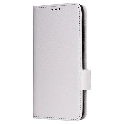 For OnePlus Ace 3 5G / 12R 5G Phone Case Leather Litchi Texture Cover with Wrist Strap