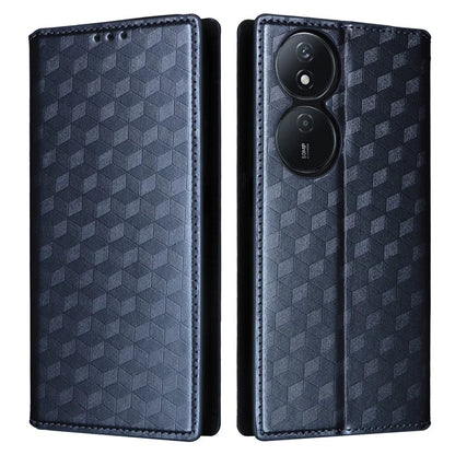 For Honor X7b 4G / Play 50 Plus 5G / Play 8T 5G Case Rhombus Pattern Automatic Closing Protective Cover