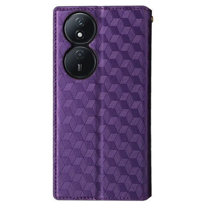 For Honor X7b 4G / Play 50 Plus 5G / Play 8T 5G Case Rhombus Pattern Automatic Closing Protective Cover