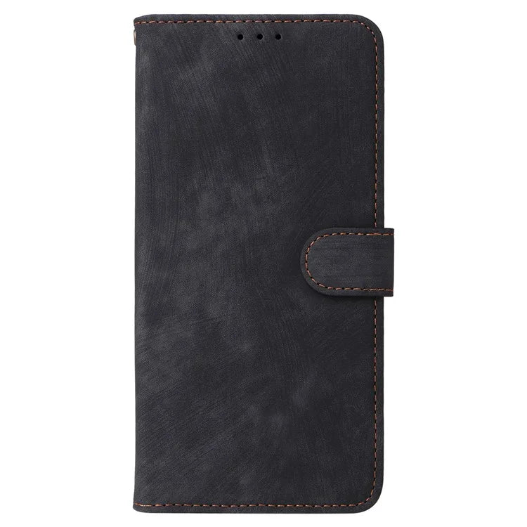 For OnePlus Ace 3 5G / 12R 5G Leather Case Stand RFID Blocking Phone Cover with Hand Strap