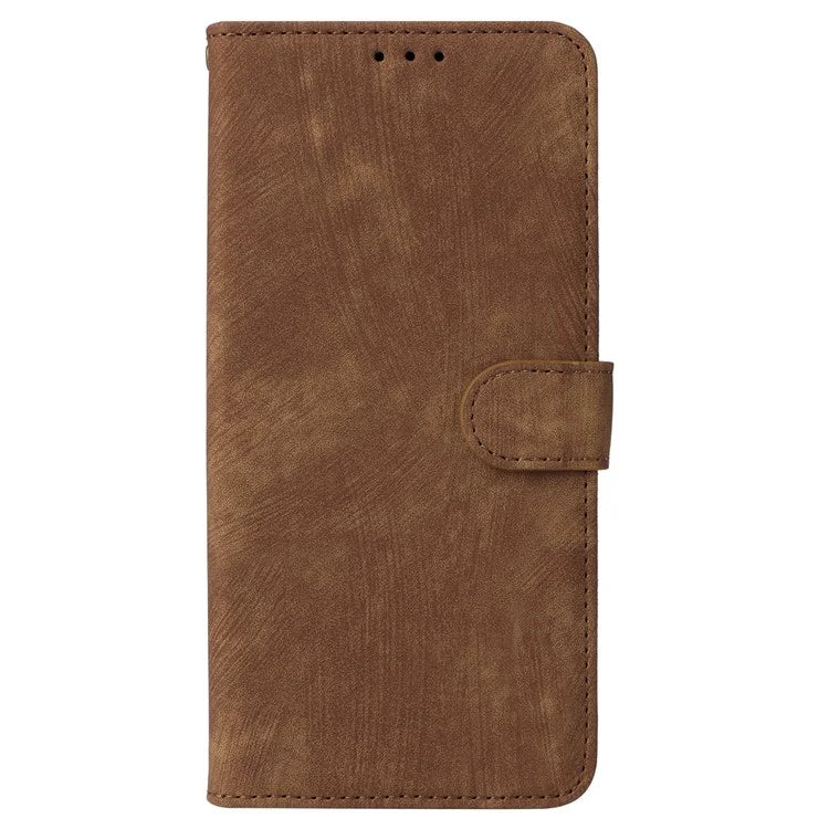 For OnePlus Ace 3 5G / 12R 5G Leather Case Stand RFID Blocking Phone Cover with Hand Strap