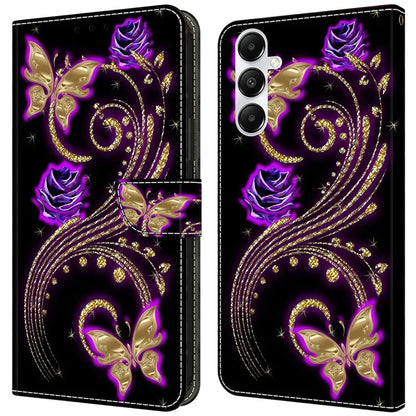 For Samsung Galaxy A35 5G Magnetic Case 3D Pattern Printing Leather Phone Protector