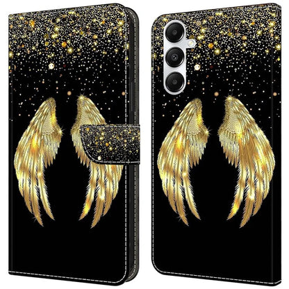 For Samsung Galaxy A35 5G Magnetic Case 3D Pattern Printing Leather Phone Protector