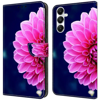 For Samsung Galaxy A35 5G Magnetic Case 3D Pattern Printing Leather Phone Protector