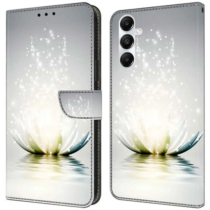 For Samsung Galaxy A35 5G Magnetic Case 3D Pattern Printing Leather Phone Protector
