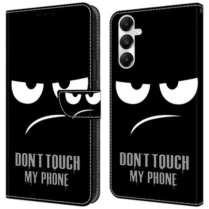 For Samsung Galaxy A35 5G Case Leather Printed 3D Pattern Phone Stand Cover