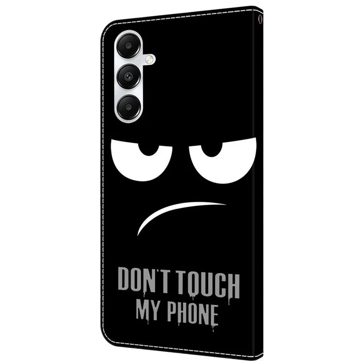 For Samsung Galaxy A35 5G Case Leather Printed 3D Pattern Phone Stand Cover
