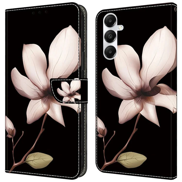 For Samsung Galaxy A35 5G Case Leather Printed 3D Pattern Phone Stand Cover