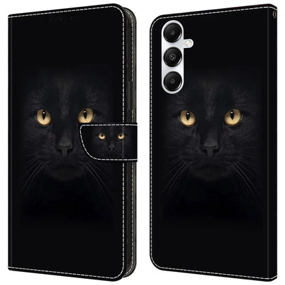 For Samsung Galaxy A35 5G Case Leather Printed 3D Pattern Phone Stand Cover
