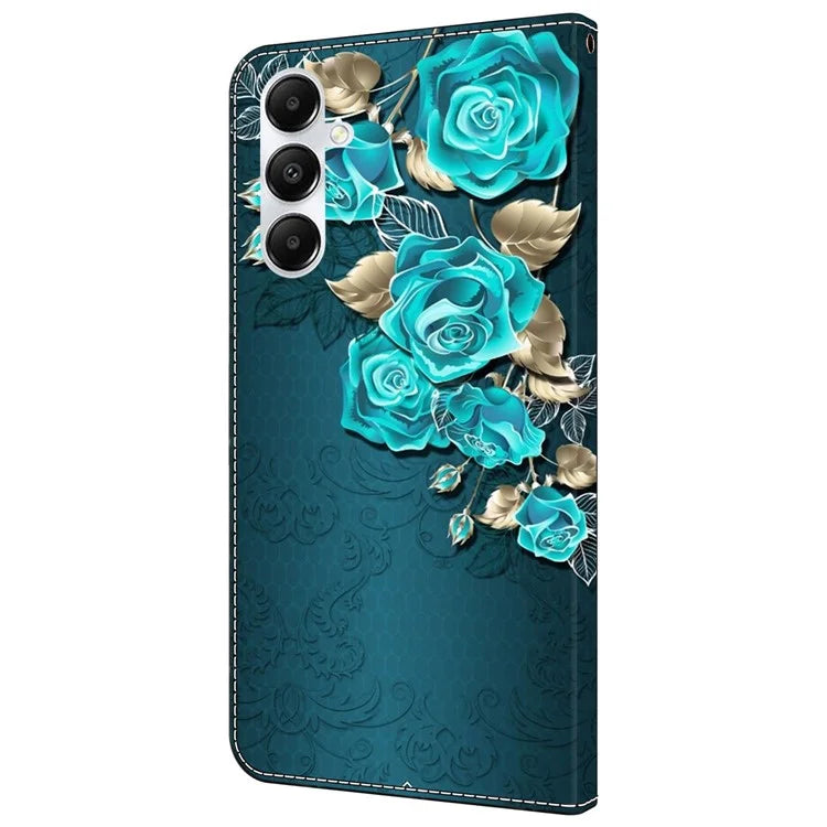 For Samsung Galaxy A35 5G Case Leather Printed 3D Pattern Phone Stand Cover