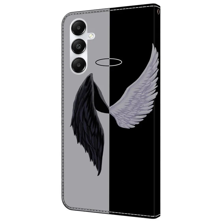 For Samsung Galaxy A35 5G Case Leather Printed 3D Pattern Phone Stand Cover