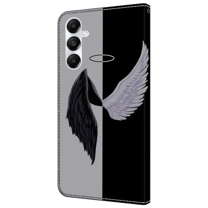 For Samsung Galaxy A35 5G Case Leather Printed 3D Pattern Phone Stand Cover