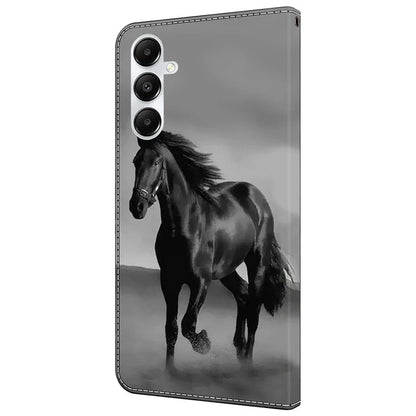 For Samsung Galaxy A35 5G Case Leather Printed 3D Pattern Phone Stand Cover