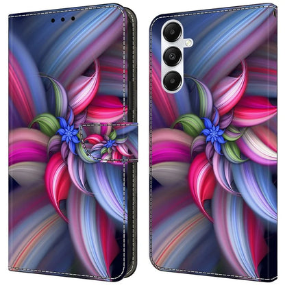 For Samsung Galaxy A55 5G Magnetic Case 3D Pattern Printing Card Holder Phone Cover